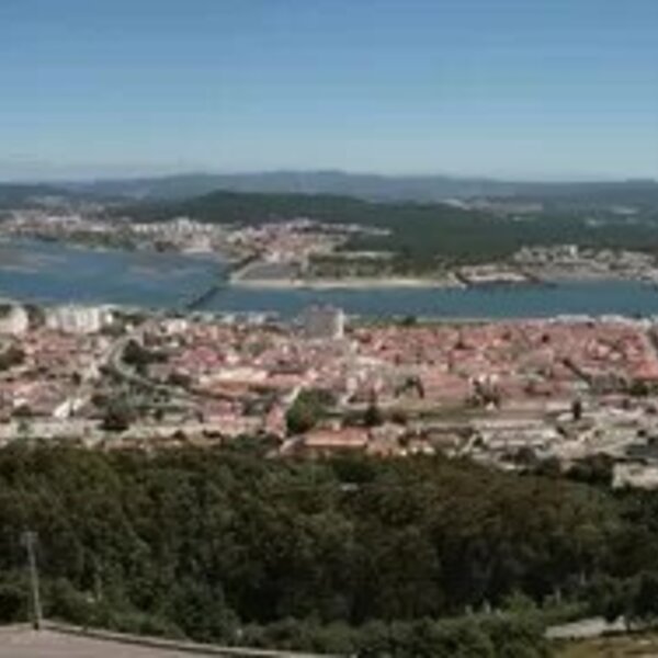 Vista panorâmica do Monte de Santa Luzia