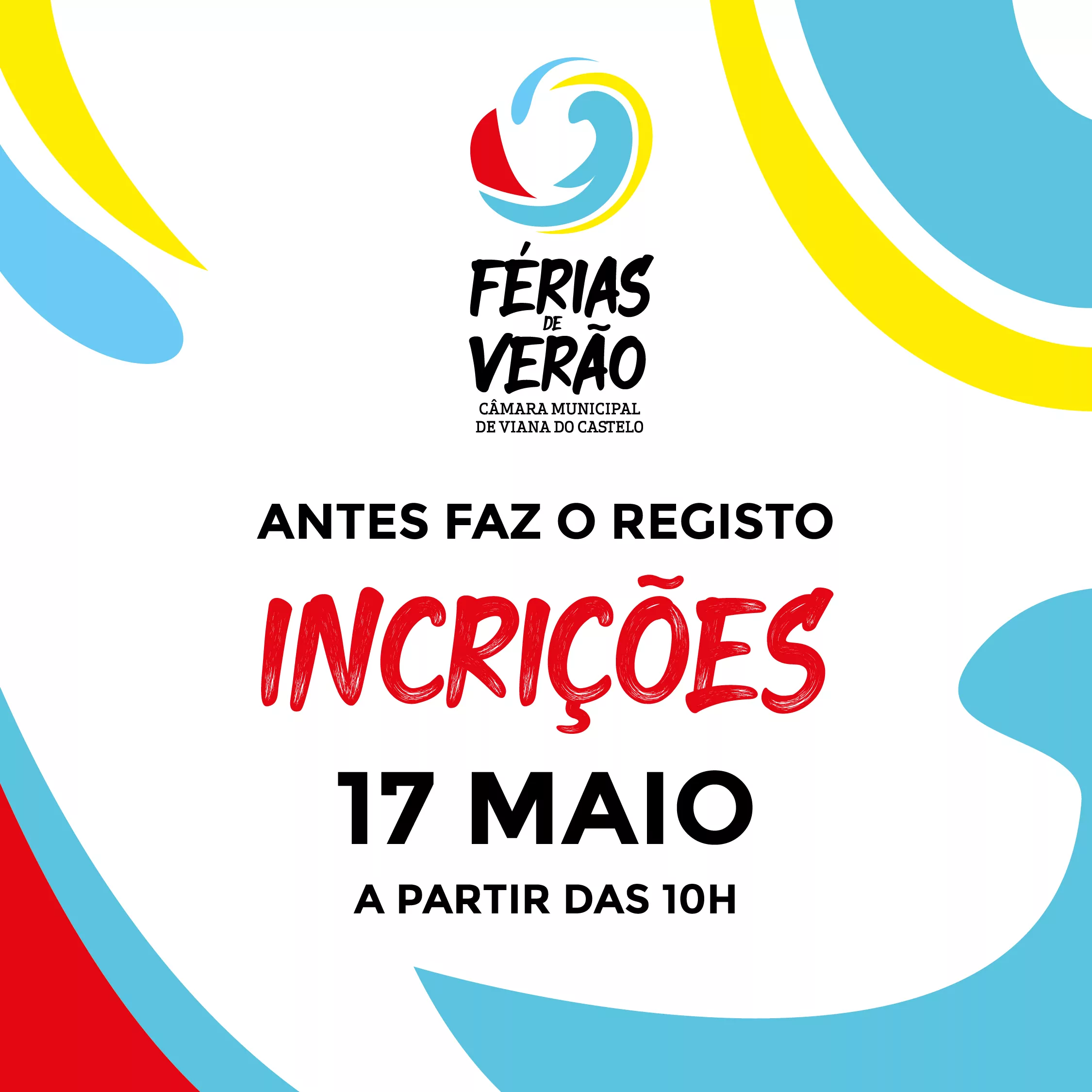Inscrições para as férias de Verão arrancam às 10h00 de 17 de maio