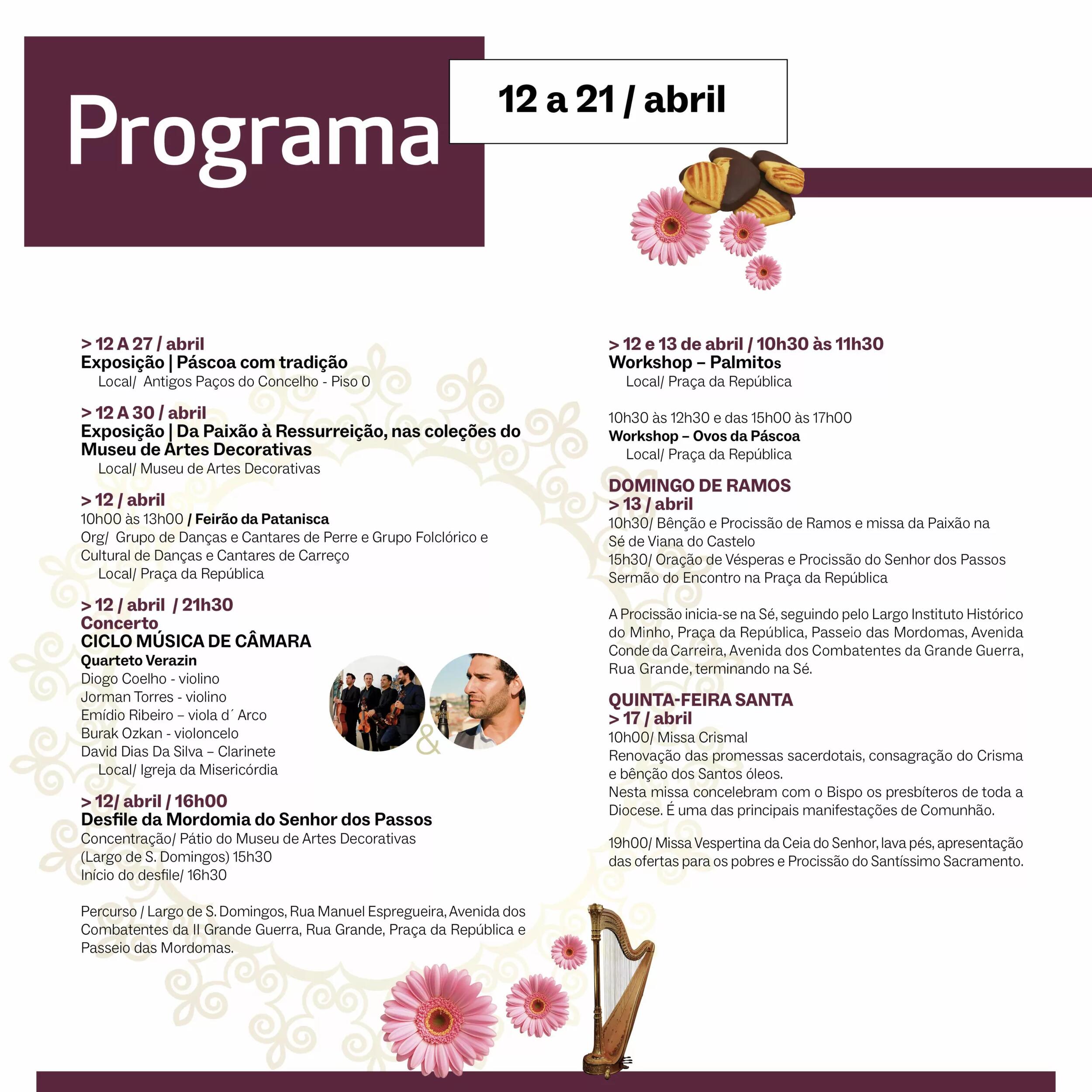Viana do Castelo vive Páscoa Doce de 12 a 21 de abril
